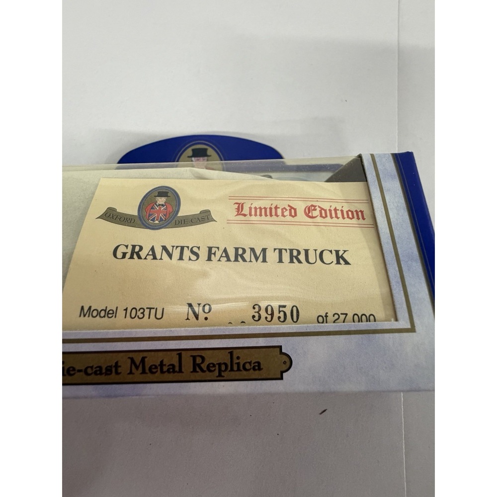 Lot of 3 Oxford Die-Cast Grants Farm Limited Edition Models - 103TU, B49U, C022U - Picture 14 of 16